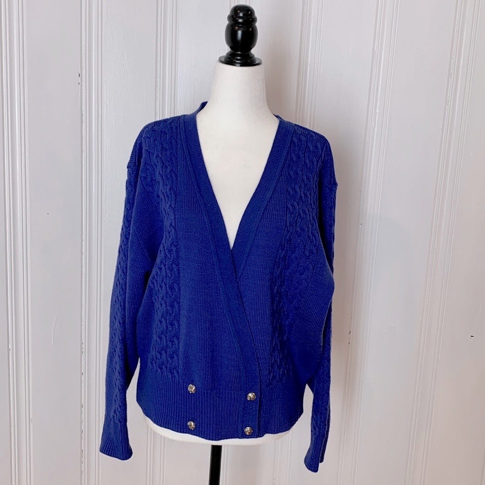 ST MICHAEL Wrap V neck cardigan